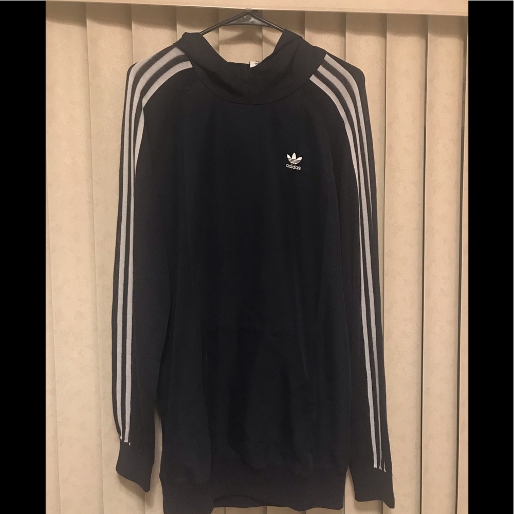 Adidas long hoodi.